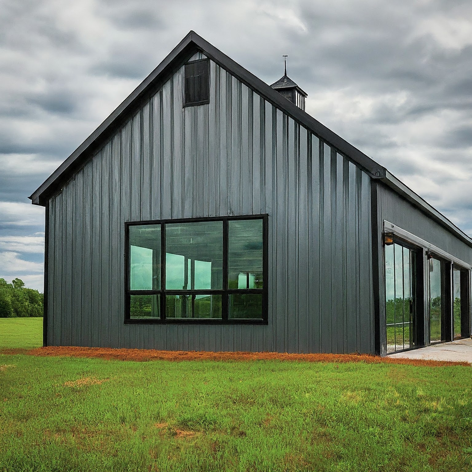 Barndominium exterior in Kansas City