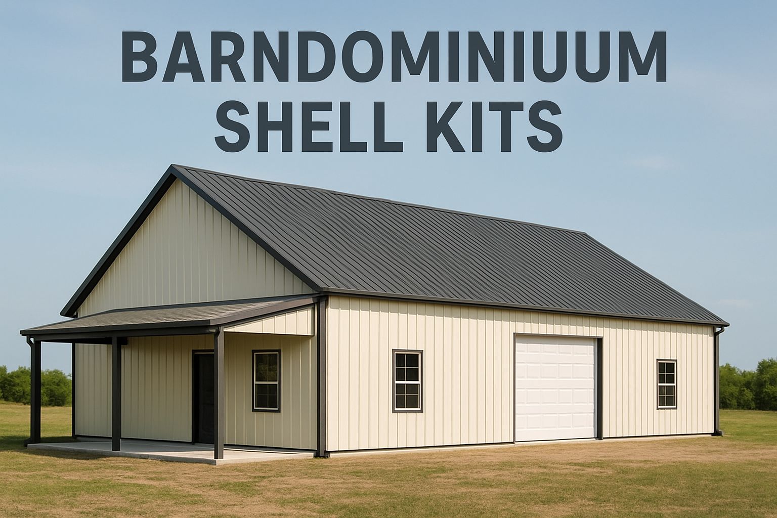 Barndominium Shell Kit in Kansas: Affordable Building Kits
